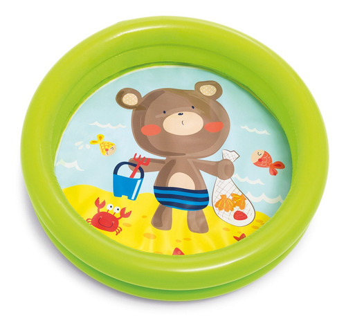 Imagen 3 de 4 de Piscinas Infantiles Inflable Intex 2 Aros 61cms