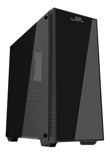 Imagen 5 de 9 de Gabinete Pc Gamer Redragon Sideswipe Gc-601 Vidrio 4 Fan Rgb