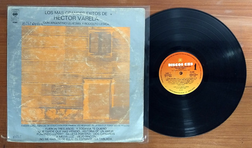 Hector Varela Los Mas Grandes Exitos Disco Lp Vinilo