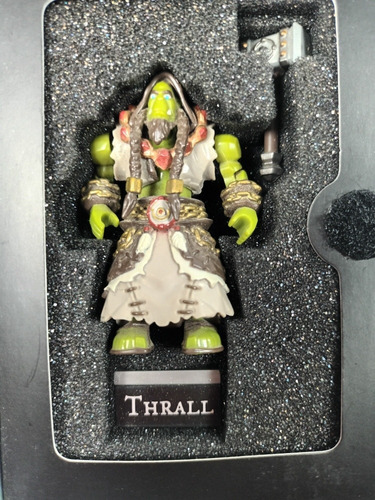 World Of Warcraft Mega Block Thrall Exclusive Figura Muñeco