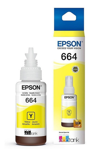 Botella Tinta Original Epson T664 L380 L220 L355 L375 L210