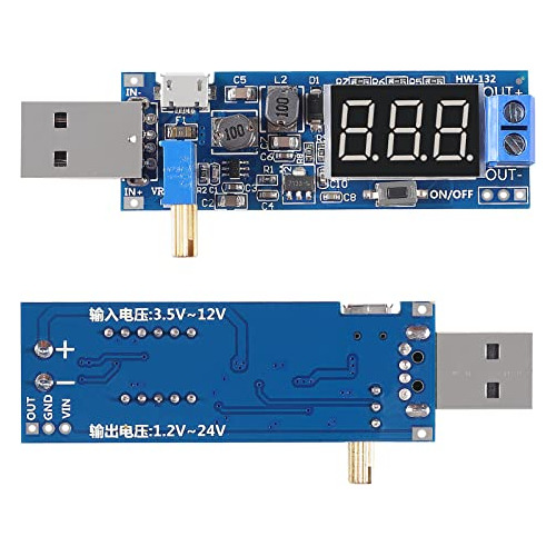 Módulo De Fuente De Alimentación Usb Elevable/descendente De