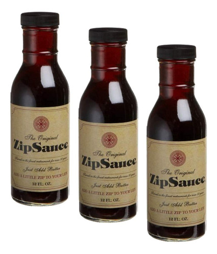 Zipsauce The Original - Salsa De Carne, Sin Azucar, Sin Glut