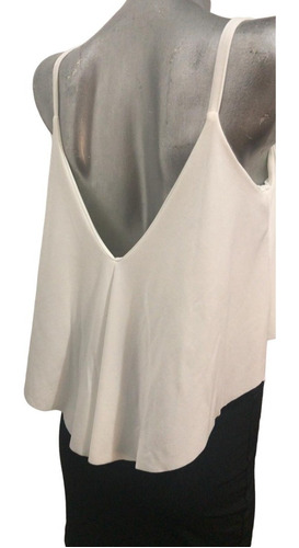 Imagen 3 de 9 de Pack X2 Blusa Crop Top Corta Suelta Sexy Fiesta Regalo