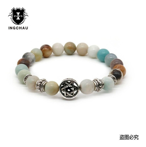 Pulsera De Estrella Judía De David Para Hombre Y Mujer.