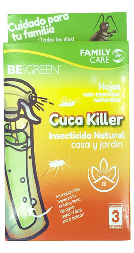 Insecticida Natural Cuca Killer Begreen 1 Litro