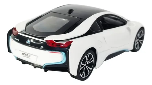 Carrinho Metal Miniatura Bmw I8 Som Luz 1:22 Colecionavel