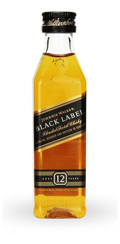 Whisky Jhonnie Walker Black Label 50ml - Miniatura