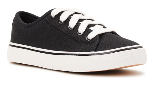 Tenis Canvas Para Niños Wonder Nation Negro - Nuevo