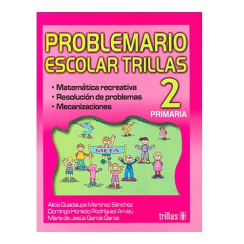 Libro Problemario Escolar 2do Grado 