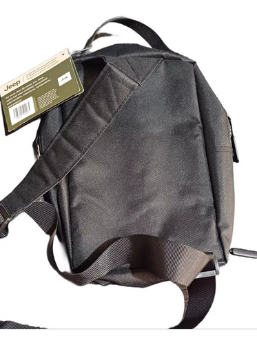 Bolsa Bandolera Jeep Transversal Color Negro