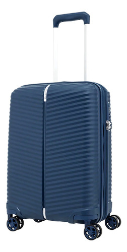 Valija Samsonite Grande Rigida 4 Rdas Dobles 360 Tsa Jsbags Azul Marino Varro Azul