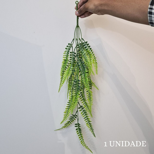 Kit 3 Pendente De Samambaia Artificial Decoração Para Vaso