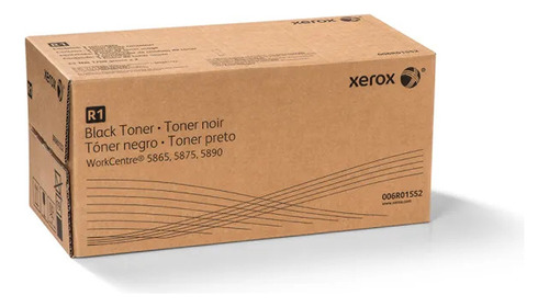 Toner Negro Xerox Workcentre 5865/5875/5890 006r01552