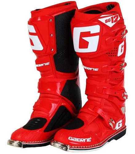 Bota Gaerne Sg12 - Solid Vermelho