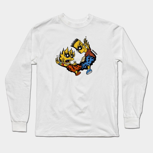 blusa de frio bart simpson