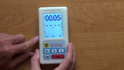 Imagem 3 de 3 de Medidor Detector Radiação Nuclear Contador Geiger Nr-950