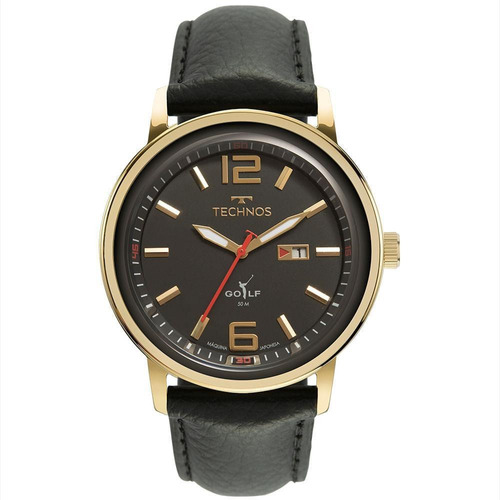 Relógio Technos Masculino Golf Dourado 2115mxy/1p