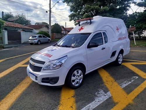 Chevrolet Montana 2021 ambulância 1.4 Ls Econoflex 2p