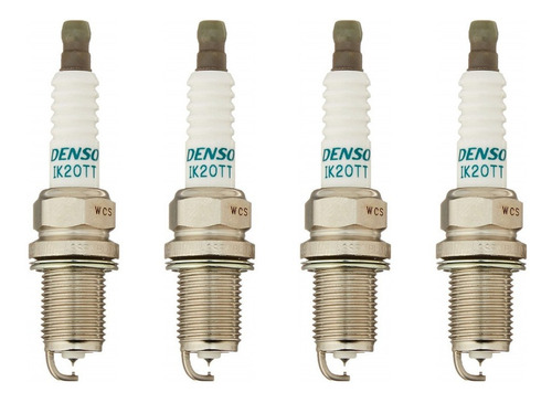 4 Bujías Denso Iridium TT Honda CR-V 2000-2001 2.0 Lts