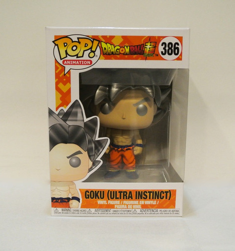Imagen 2 de 2 de Funko Pop Dragon Ball Goku Ultra Instinct #386 Original