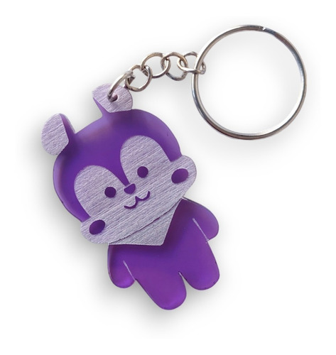 Llavero Nuevo Mang Ardilla Bt21 Bts Kpop Regalo Jhope Army