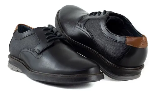 Flexi Caballero Zapatos Oxford 402401 Negro 100 Originales