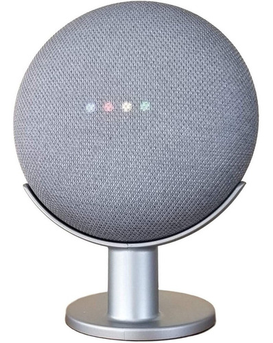 Soporte Stand Para Google Home Mini Plateado