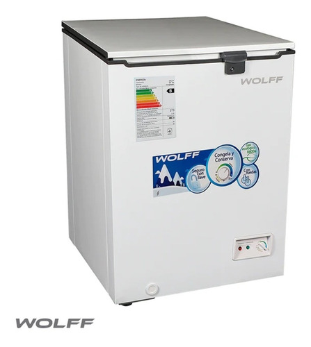 Congeladora Wolff 145 Lt Wf145 Blanco