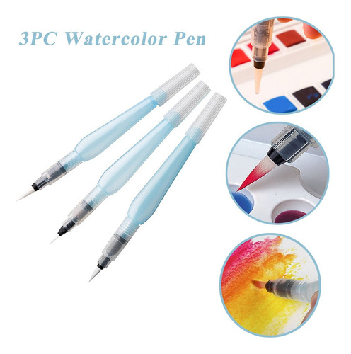 Un Bolígrafo De Tinta Recargable Con Forma De Pincel De Agua