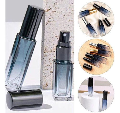 Botellas De Perfume Portátiles Con Atomizador De Vidrio Vací