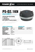Comprar Driver Power Su 2  De Neodymium 2100 Watts 8 Ohm New New New