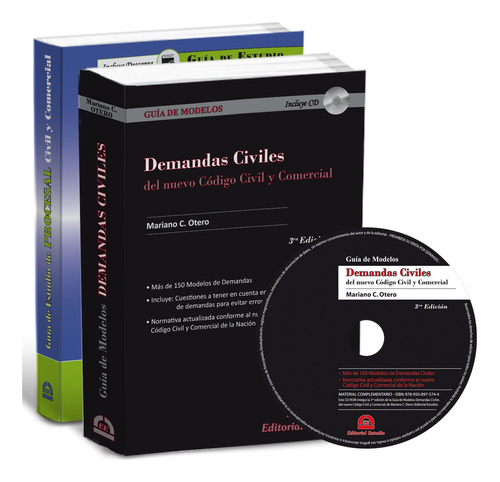 Promo 62 Guía De Modelos: Demandas Civiles (cd) + Guia Proc