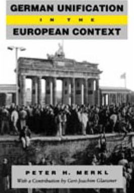 Libro German Unification In The European Context - Peter ...