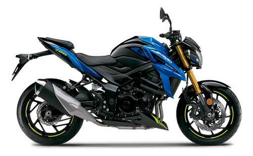 Funda Moto Rkr Broche Ojillos Suzuki Gsx S750 Abs Blue 2021