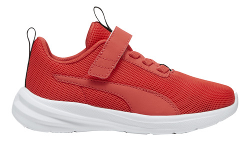 Tenis Puma Casual Rickie Runner Niño Rojo