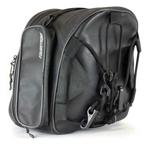 Fourstroke Bolso Tanque Moto All Weather 25 Litros Negro