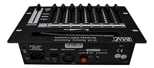 Controlador Dmx Inalámbrico Jmaz D-24 Controlador Dmx Inalám