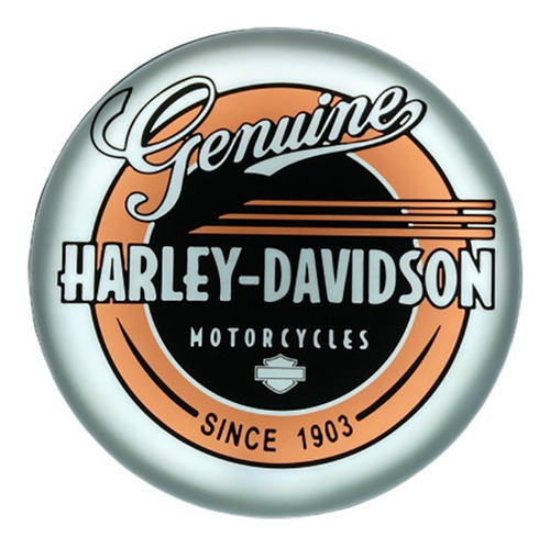 Cartel Led Luminoso Harley Davidson Motorcycles 50 Cm Grande