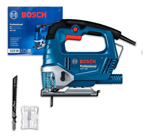 Serra Tico-tico Bosch Gst 750 520w Corte Preciso Madeira 220v