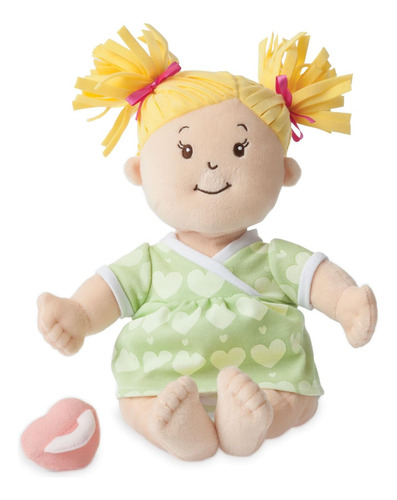 Manhattan Toy Baby Stella Blonde 15 Soft First Baby Doll Par