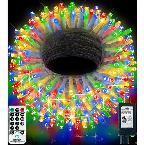 438ft String Lights 1200 Led Luces Navideñas Extra Largas Co