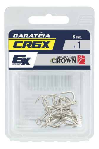 Garatéia Cr6x Niq. Nº1 C/ 8 Un - Crown