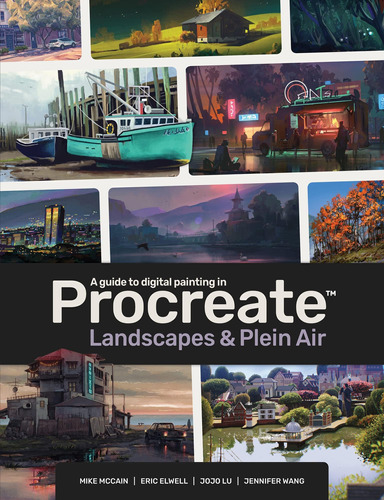 Libro: A Guide To Digital Painting In Procreate: Landscapes 