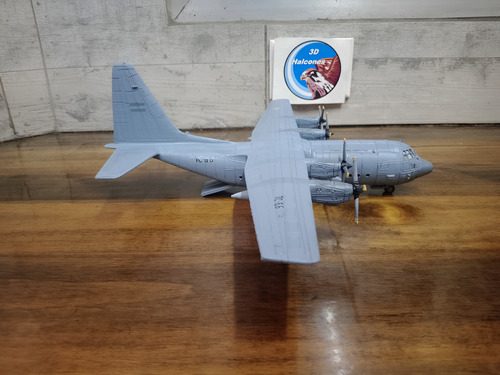 Maqueta Avión Argentino Kc-130 Hércules Escala 1/100