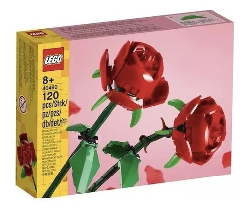 Lego Rosa Original Rosas Botanical Flores Brickheadz Roses 