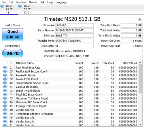 Timetec 512gb Ssd 3d Nand Qlc Sata Iii 6gb/s M.2 2280 Ngf...