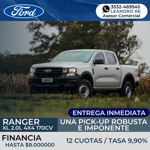 Ford Ranger 2.0 Cd 4X4 Xlt At 210Cv
