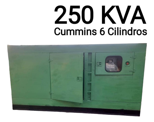 Generador Planta Eléctrica 260 Kva Cummins 6 Cilindros 