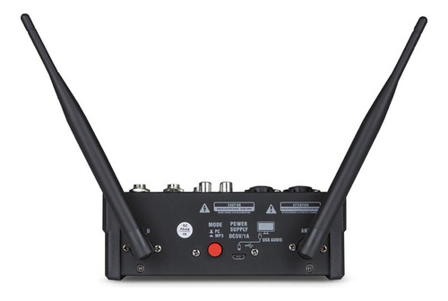 Consola Mezcladora De Audio De 4 Canales Micrófonos De 2